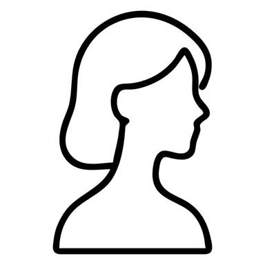 woman silhouette sticker