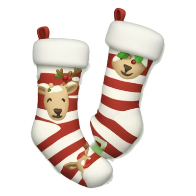 Christmas socks  sticker