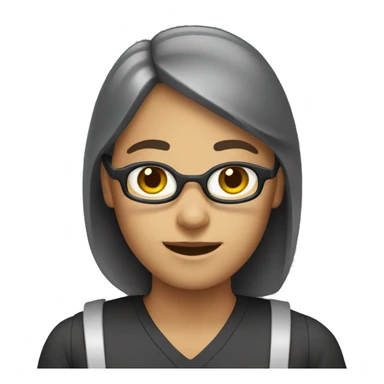 a cashier who works sticker