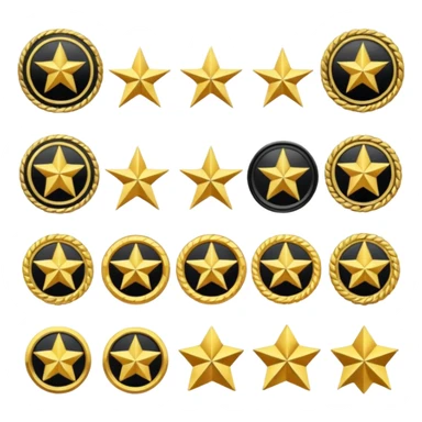 Askeri rütbeler sticker