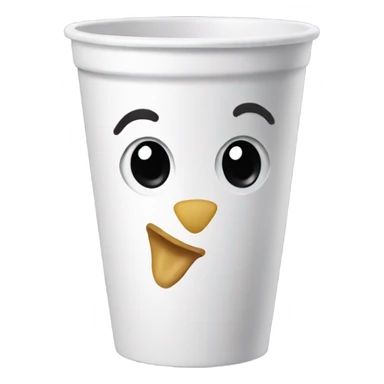 Chick-fil-A cup sticker