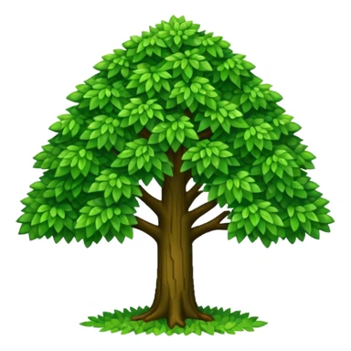pixelart tree sticker