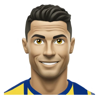 Cristiano Ronaldo at Al Nassr sticker