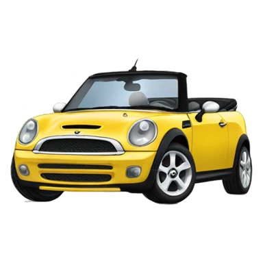 Mini cooper cabriolet sticker