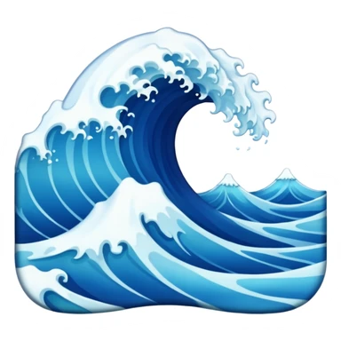 Wave sticker