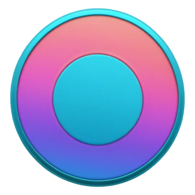 
coin color in in gradient of turquoise, blue, pink, purple, and coral
Rotate coin 45 degree   sticker