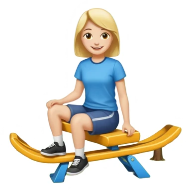 park Seesaw sticker