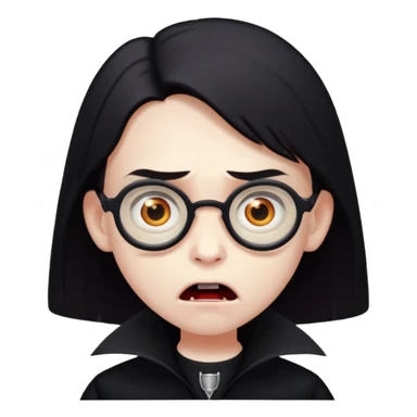 vampire kids with opticals Body looks like terror sticker