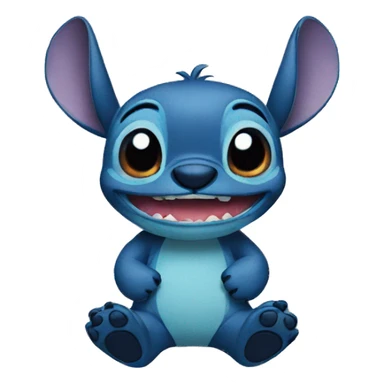 Stitch sticker