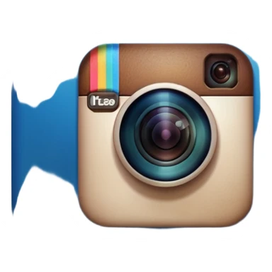 Instagram blue thick meta verifed sticker
