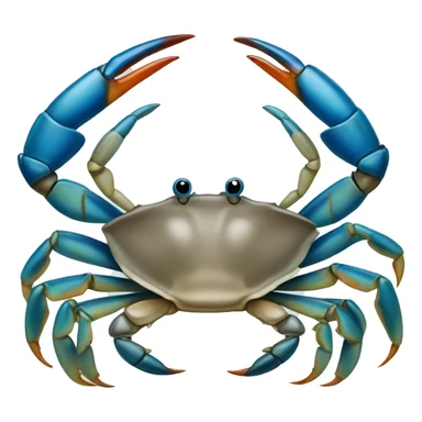 blue crab sticker