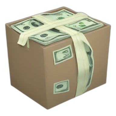 A lot of money sticker