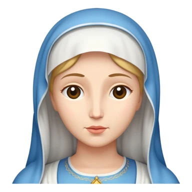 Virgin Mary sticker
