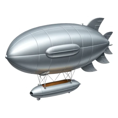 flying zeppelin  sticker