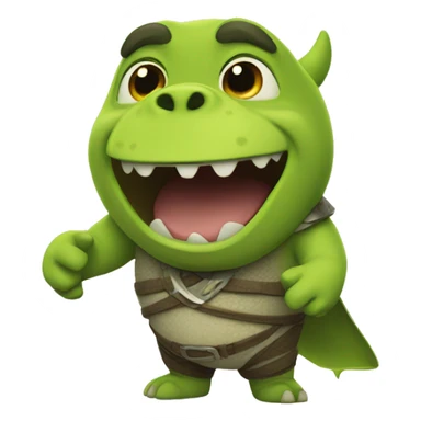 top sherk sticker