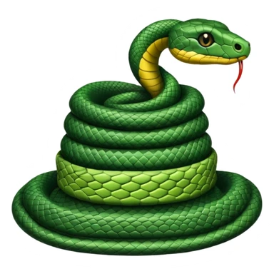 hat with snake sticker