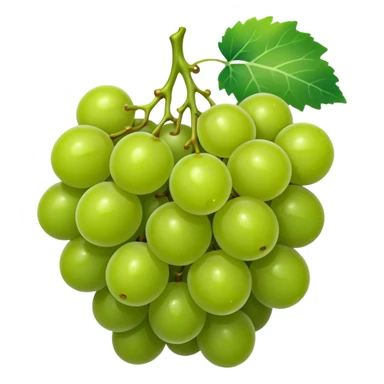 ONE single grape, not a bunch of grapes sticker