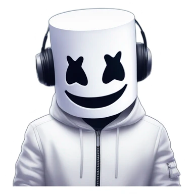 dj marshmello sticker
