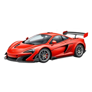 mclaren sportcar car crash sticker