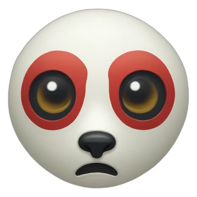 mononoke mask sticker