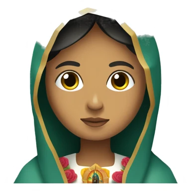 Our lady of Guadalupe  sticker