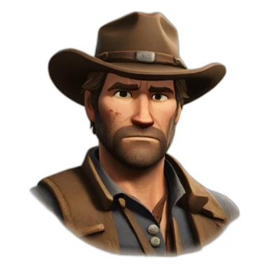 Arthur Morgan read dead redemption 2 sticker