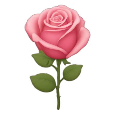 Bouquet de rose en forme de cœur sticker