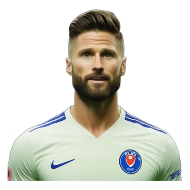 Giroud marquant un but en retournée sticker