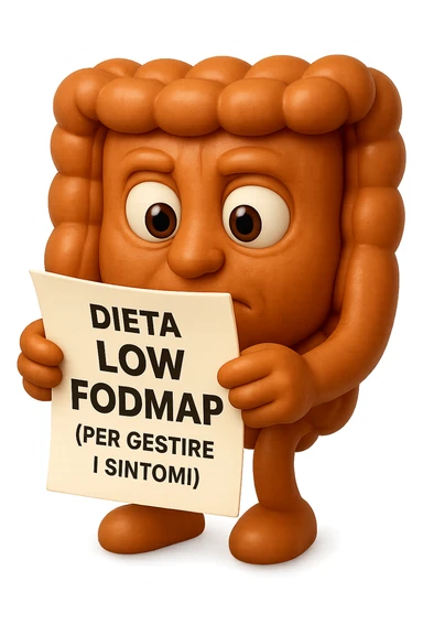 EMOJI STILE IPHONE DI UN INTESTINO UMANO ANATOMICO CHE GUARDA UN FOGLIO CON LA SCRITTA "DIETA LOW FODMAP (PER GESTIRE I SINTOMI)", FAGLI ANCHE LA PARTE BIANCA DEGLI OCCHI, NON SOLO LE PUPILLE, IPERREALISTICO 4K sticker