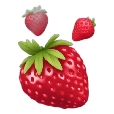 Fraise framboise myritille sticker