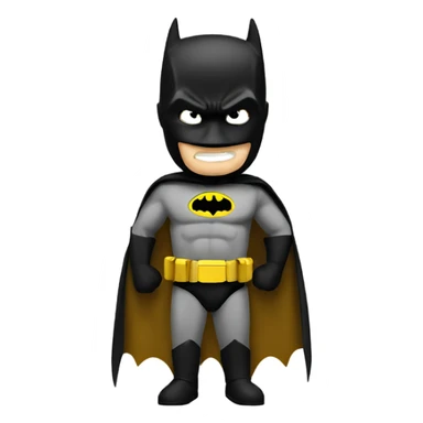 batman saying stop sticker