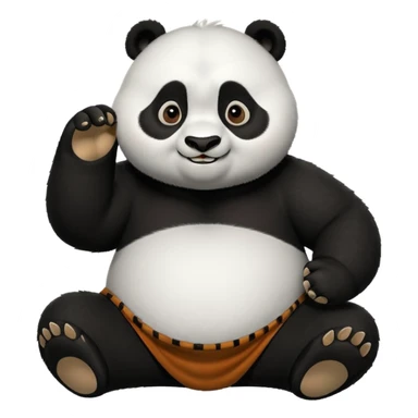 kung fu panda sticker