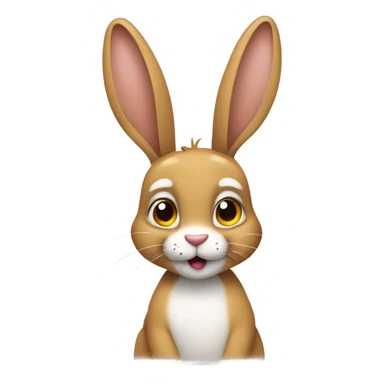 Lapin fâché  sticker