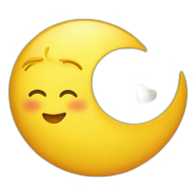 un soleil avec une tete de bebe sticker