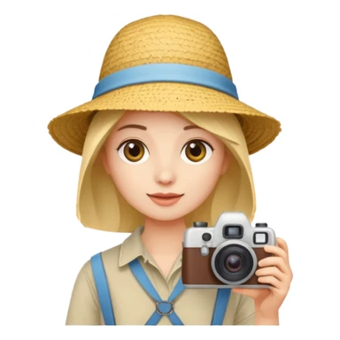 Tourist Taking Photo sticker
