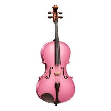 pink cello  sticker