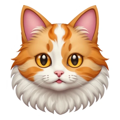 gato con ojos de estrellas sticker