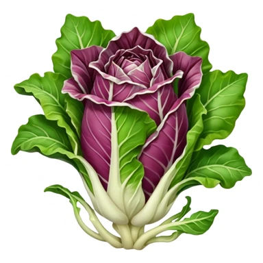 green blegian radicchio sticker
