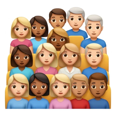 small audience sticker