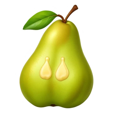 Birne mit Butter sticker