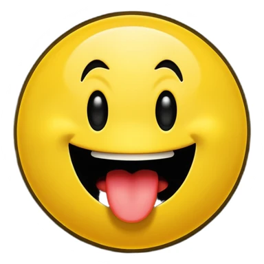 wonder emoji just like in the pacman  sticker