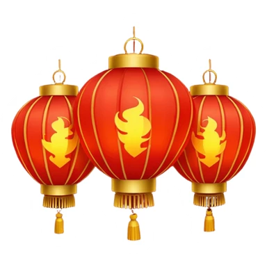 Luces chinas sticker