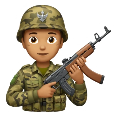 FORZA SPECIALE RUSSA 
CON IL KALASHNIKOV  sticker