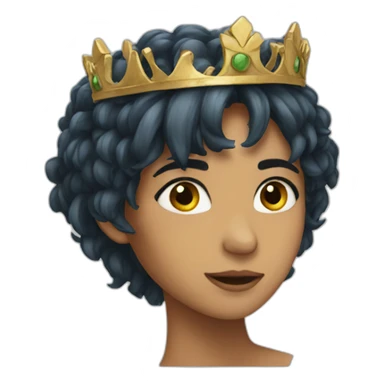 Loreen crown sticker