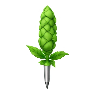 Weed pen sticker