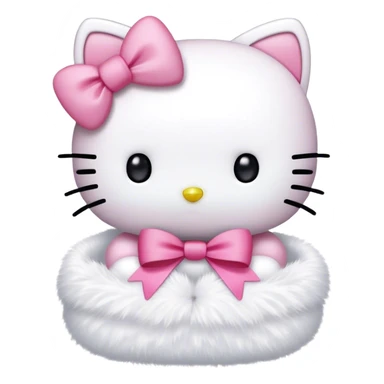Hello kitty com lacinho rosa sticker