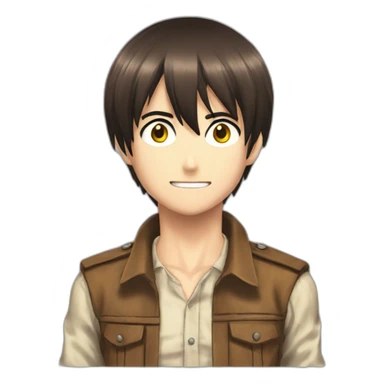 Eren dans snk sticker