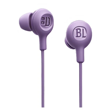 Mauve jbl live flex earphone sticker