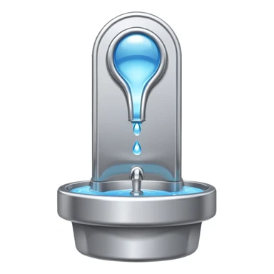 public drinking fountain sticker