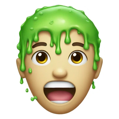 slime face sticker